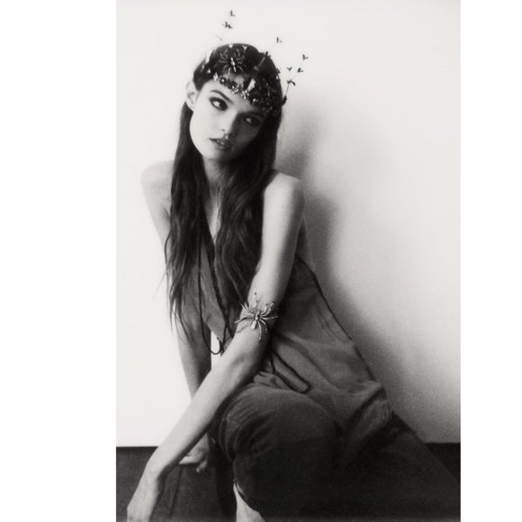 BLOGGER'S FAVE! Zara Spider Rhinestone Bracelet NWT - Picture 6 of 9